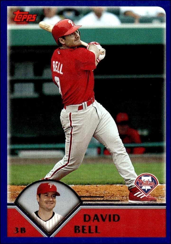 2003 Topps David Bell #604 trading card