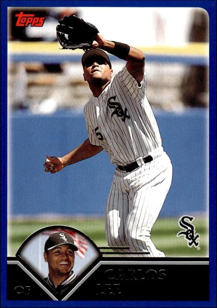 2003 Topps Carlos Lee #599 trading card