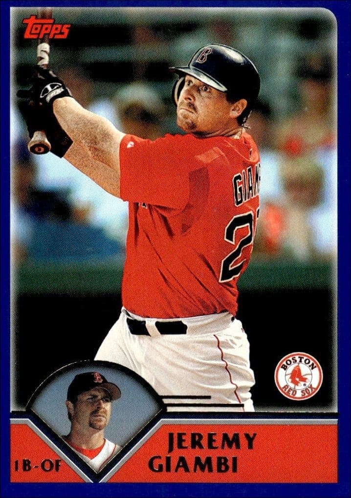2003 Topps Jeremy Giambi #494 trading card