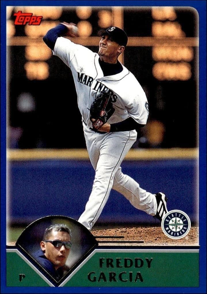 2003 Topps Freddy Adrian Garcia #605 trading card
