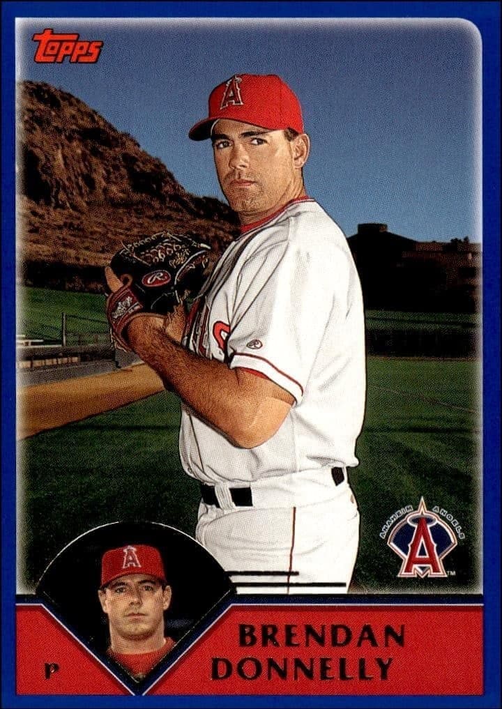 2003 Topps Brendan Donnelly #535 trading card