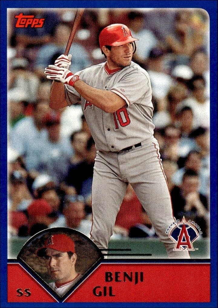 2003 Topps Benji Gil #536 trading card