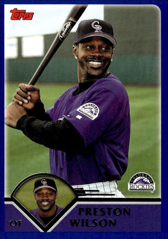 2003 Topps Preston Wilson #528 trading card