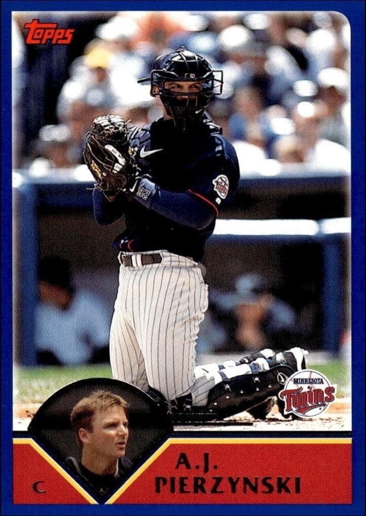 2003 Topps A.J. Pierzynski #616 trading card