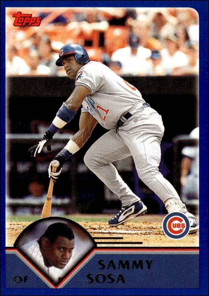 2003 Topps Sammy Sosa #30 trading card