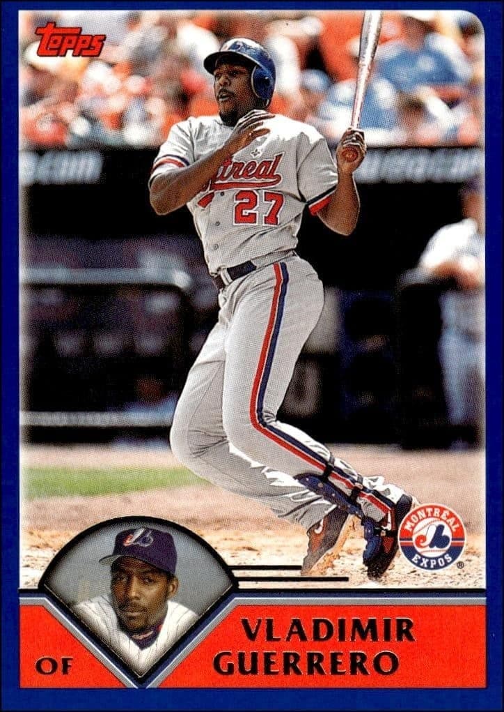 2003 Topps Vladimir Guerrero #170 trading card