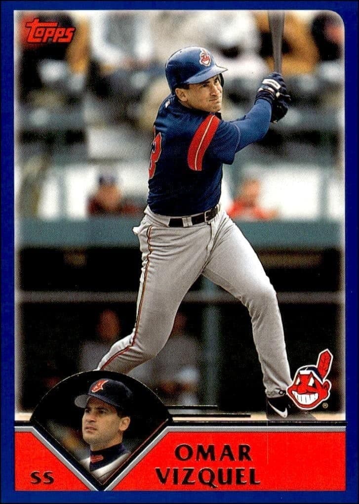 2003 Topps Omar Vizquel #98 trading card
