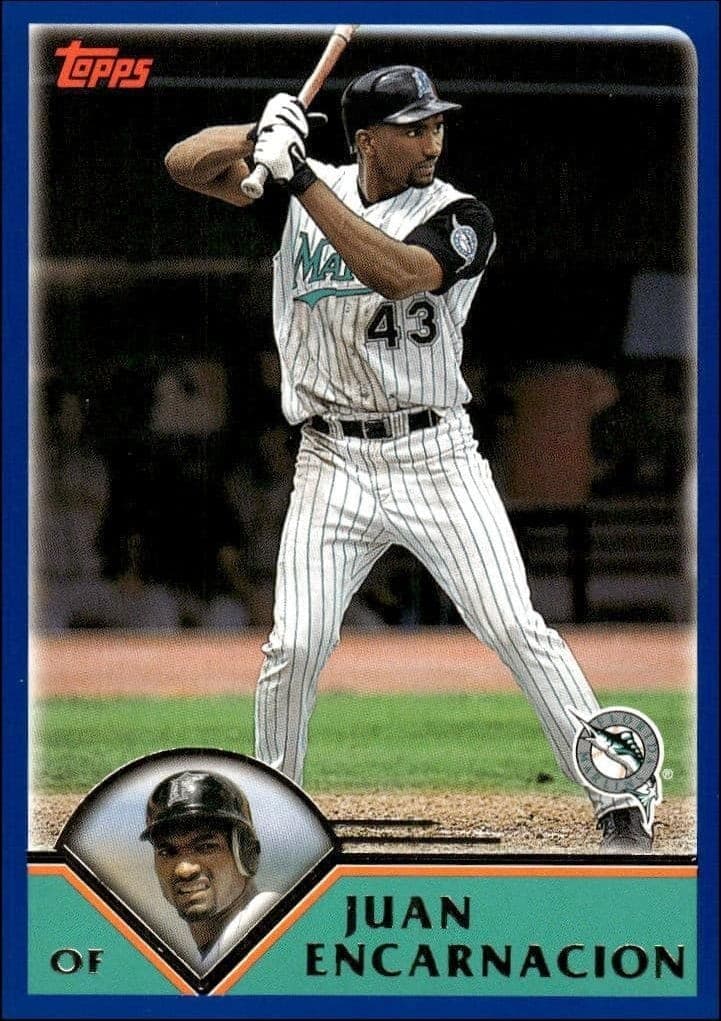 2003 Topps Juan Encarnacion #629 trading card