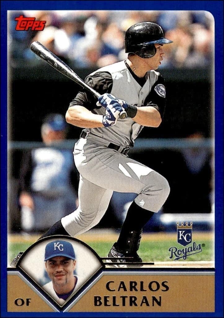 2003 Topps Carlos Beltran #209 trading card