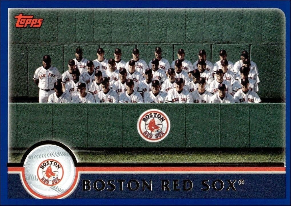 2003 Topps Red Boston Red Sox #634 trading card