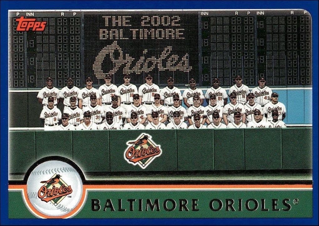 2003 Topps Baltimore Orioles #633 trading card