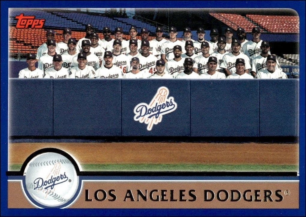 2003 Topps Los Angeles Dodgers #644 trading card