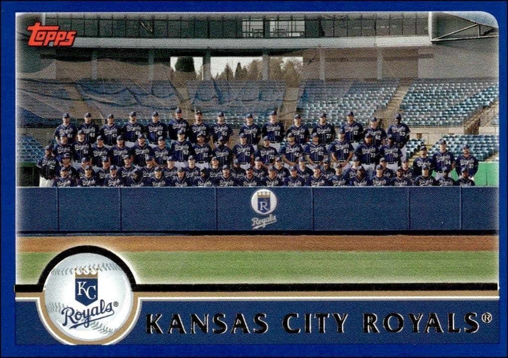 2003 Topps Kansas City Royals #643 trading card