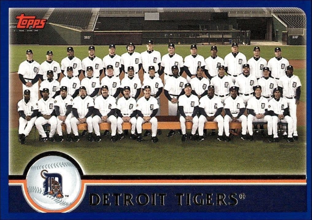 2003 Topps Detroit Tigers #640 trading card