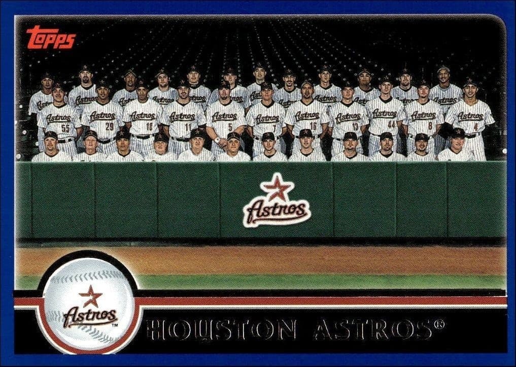 2003 Topps Houston Astros #642 trading card