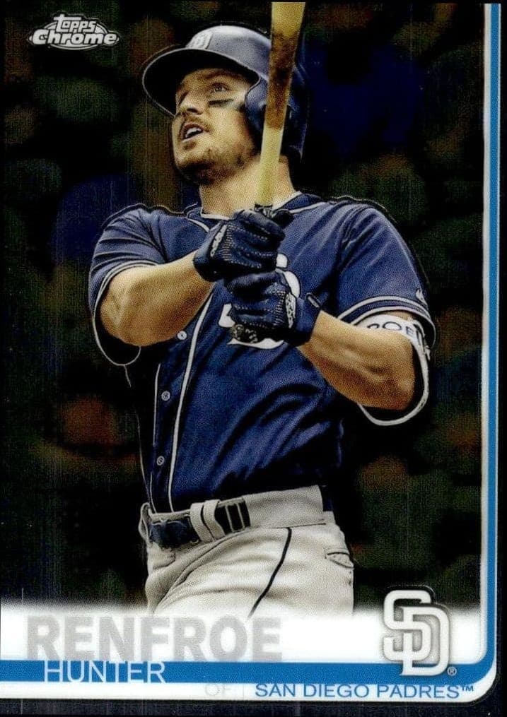 2019 Topps Chrome Hunter Renfroe #3 trading card