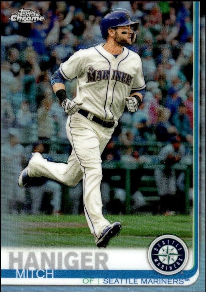 2019 Topps Chrome Mitch Haniger #139 trading card