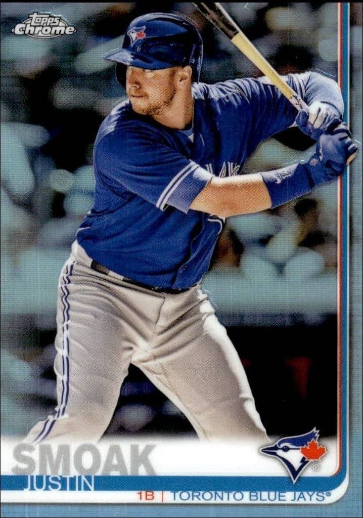 2019 Topps Chrome Justin Smoak #680 trading card