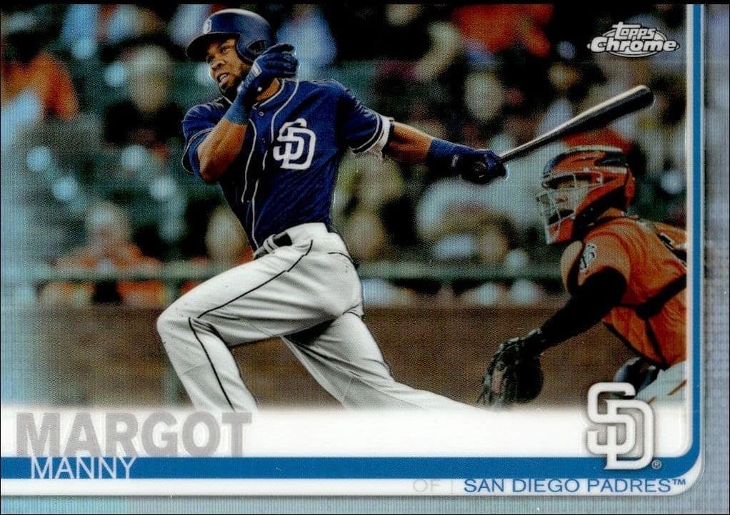 2019 Topps Chrome Manny Margot #154 trading card