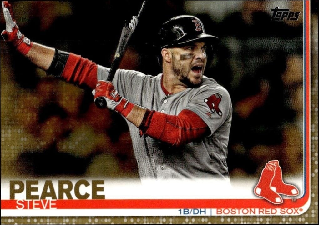 Steve Pearce 2019 Topps Series 2 #694 Baseball Trading Card - Front 2019 Topps Series 2 Steve Pearce #694 baseball trading card front