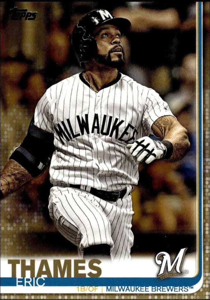 2019 Topps Series 2 Eric Thames #695 trading card