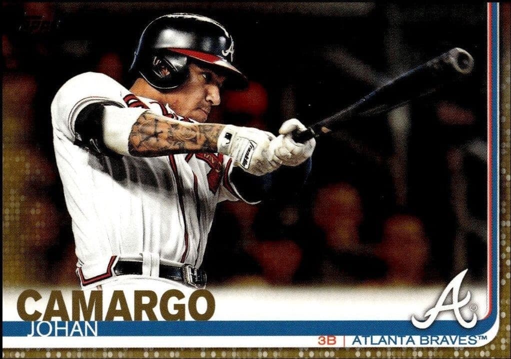 2019 Topps Series 2 Johan Camargo #587 trading card