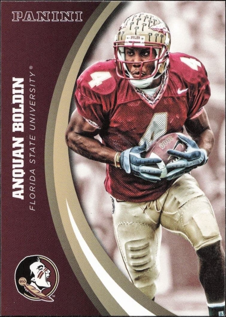 2015 Panini Florida State Seminoles Anquan Boldin #31 trading card