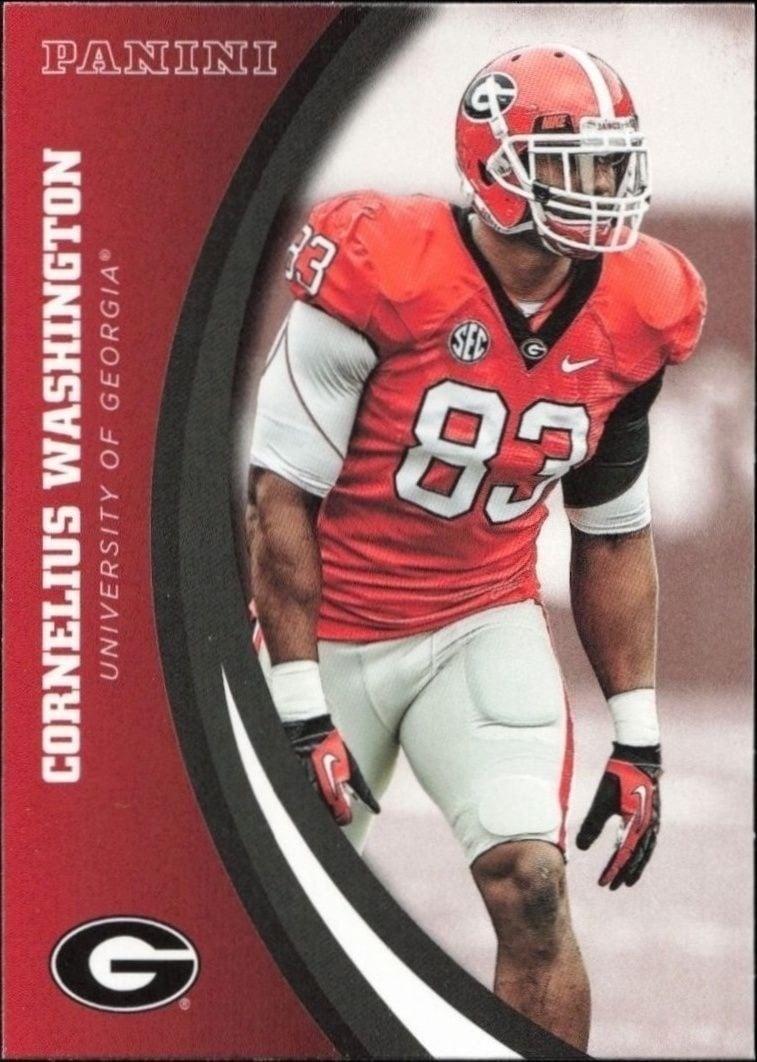 2015 Panini Cornelius Washington #20 trading card