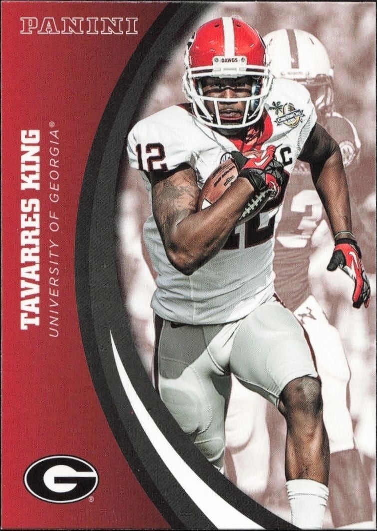 2015 Panini Georgia Bulldogs Tavarres King #11 trading card