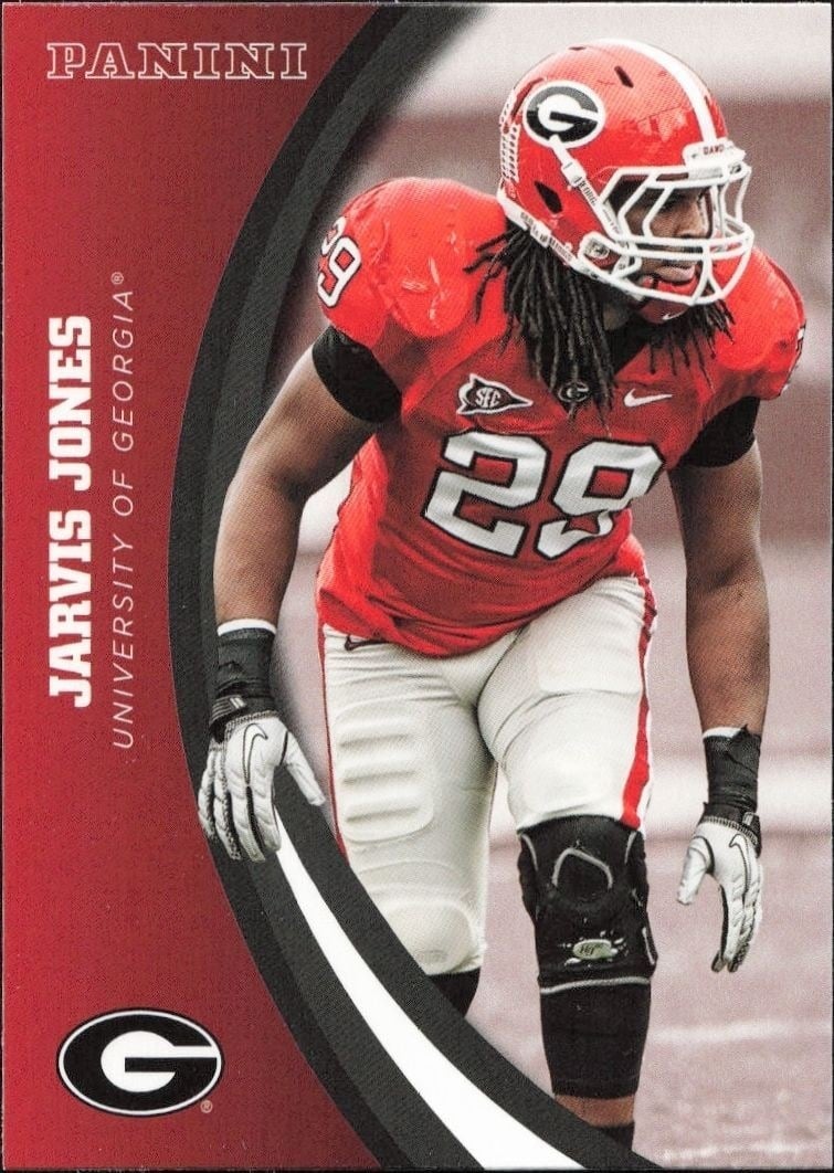 2015 Panini Georgia Bulldogs Jarvis Jones #34 trading card