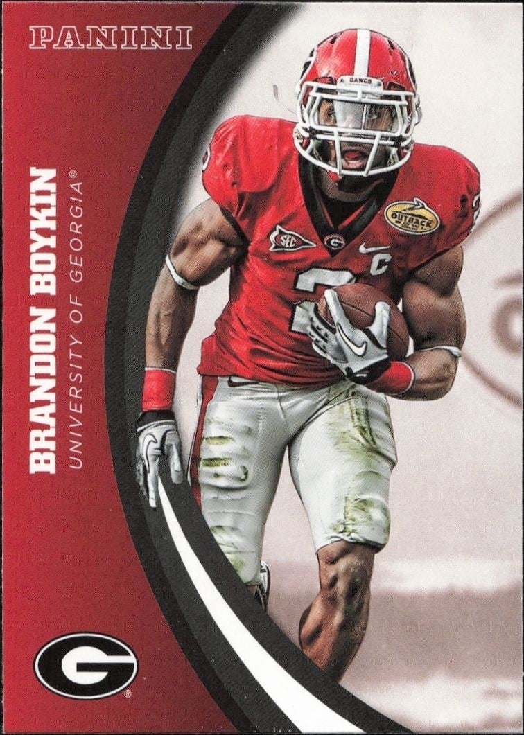 2015 Panini Georgia Bulldogs Brandon Boykin #13 trading card