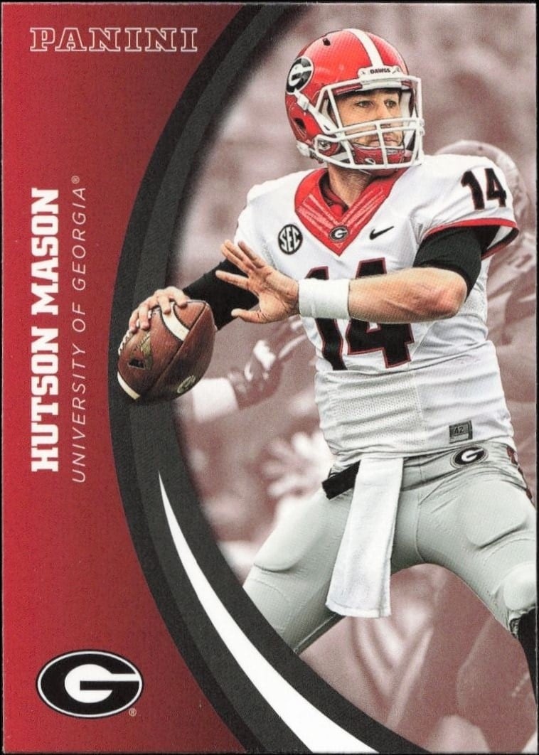 2015 Panini Georgia Bulldogs Hutson Mason #32 trading card