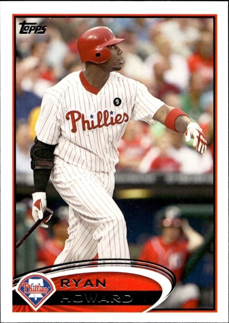 2012 Topps Ryan Howard #280 trading card