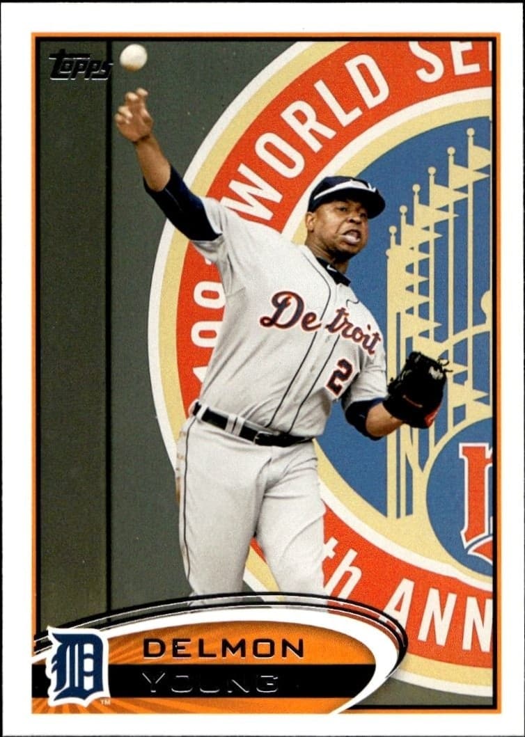 2012 Topps Series 1 Delmon Young #65 trading card