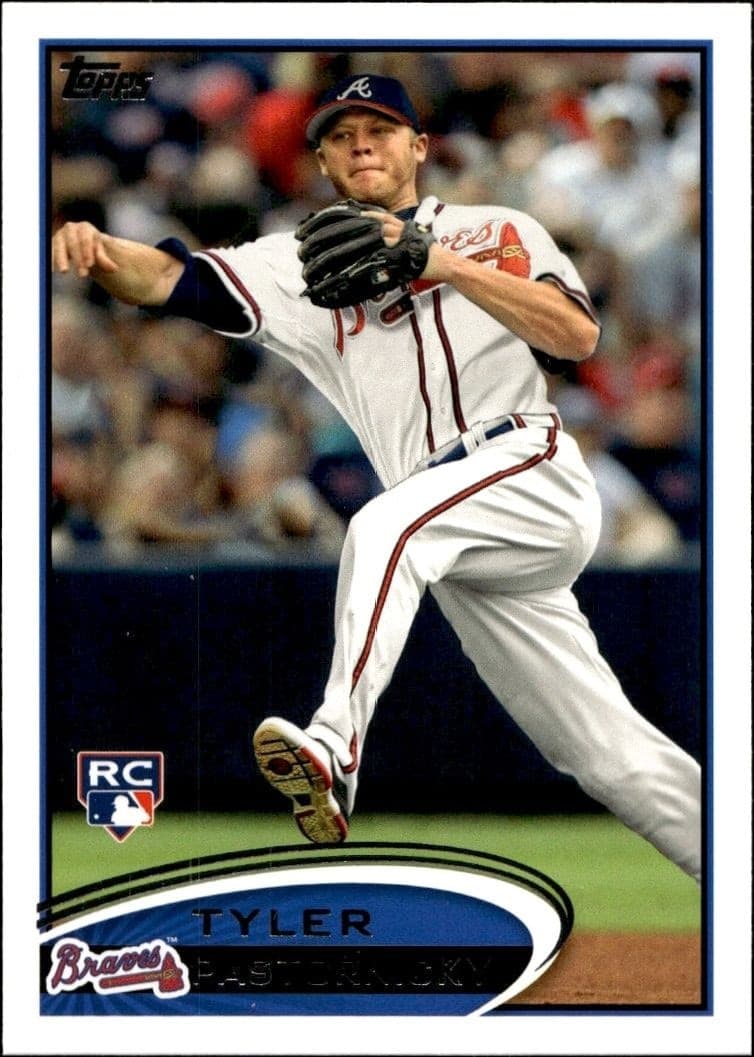 2012 Topps Tyler Pastornicky #616 trading card
