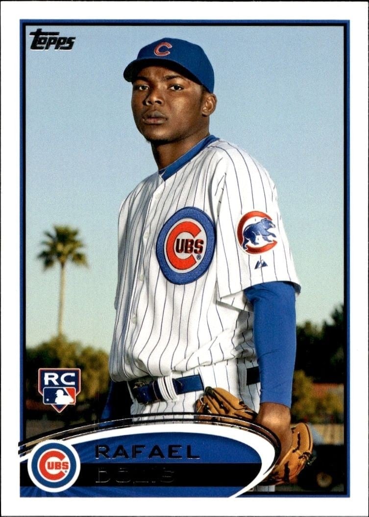 Rafael Dolis 2012 Topps #427 Baseball Trading Card - Front 2012 Topps Rafael Dolis #427 baseball trading card front