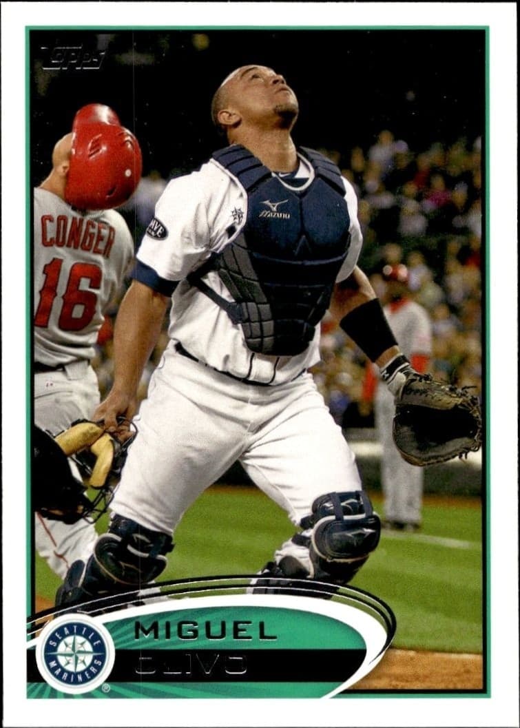 2012 Topps Miguel Olivo #118 trading card