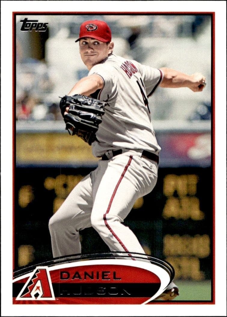 2012 Topps Daniel Hudson #622 trading card