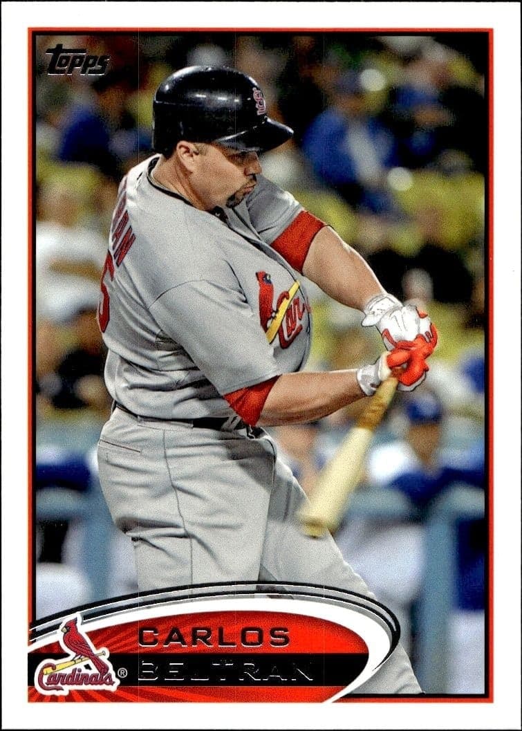 2012 Topps Carlos Beltran #612 trading card
