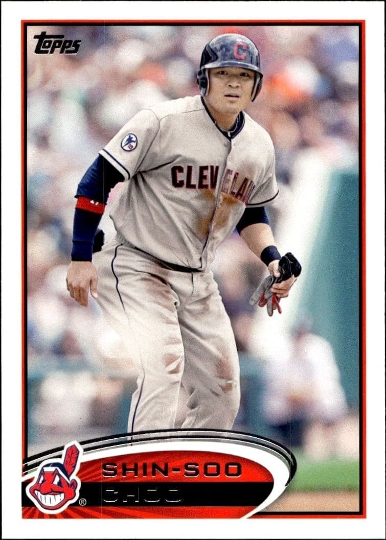 2012 Topps Series 2 Shin-Soo Choo #582 trading card