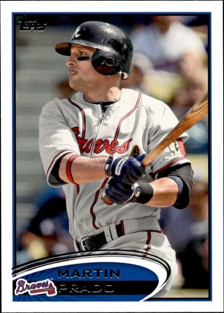 2012 Topps Series 2 Martin Prado #524 trading card