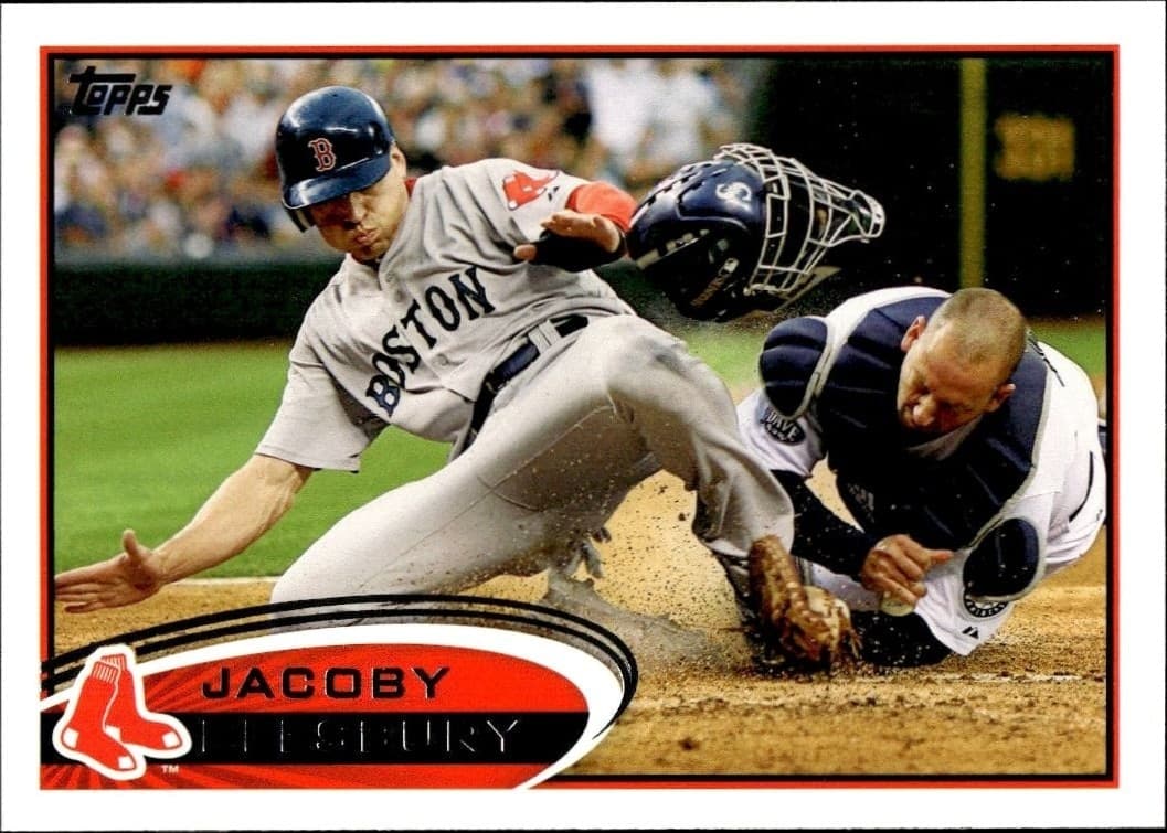 2012 Topps Jacoby Ellsbury #170 trading card