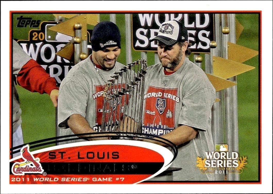 2012 Topps St. Louis Cardinals #53 trading card