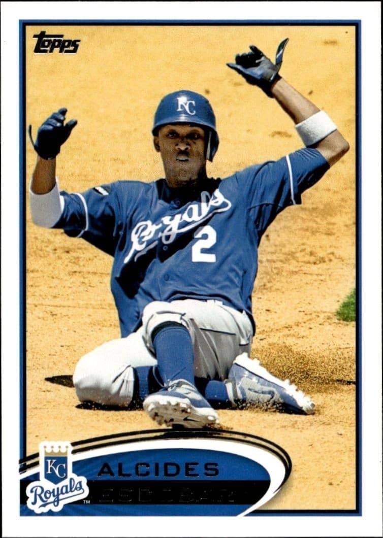 2012 Topps Series 1 Alcides Escobar #51 trading card