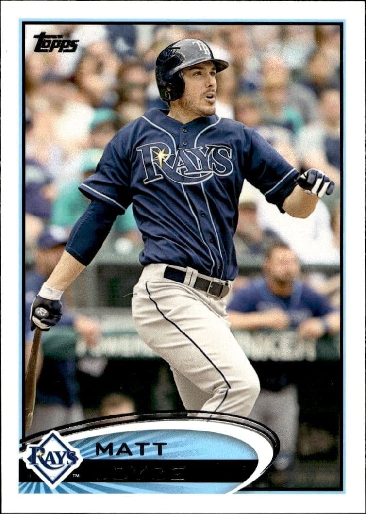 2012 Topps Matt Joyce #196 trading card
