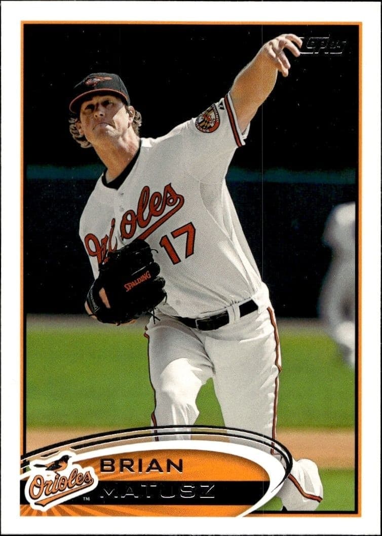 2012 Topps Brian Matusz #84 trading card