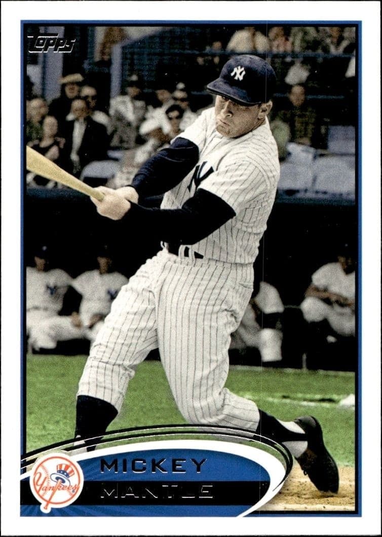 2012 Topps Mickey Mantle #7 trading card