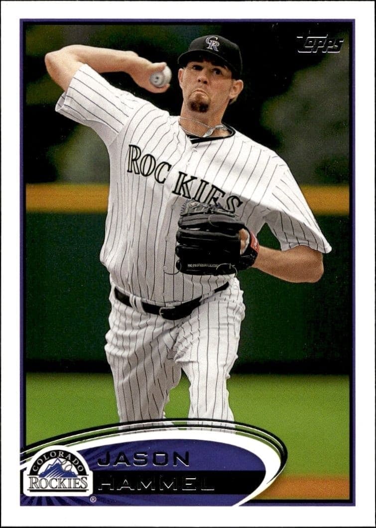 2012 Topps Series 1 Jason Hammel #68 trading card