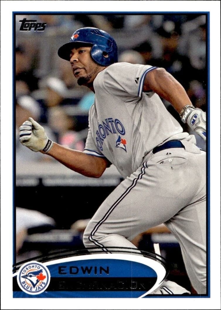 2012 Topps Series 2 Edwin Encarnacion #341 trading card