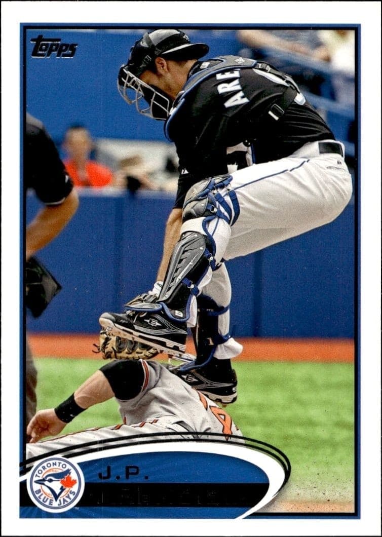 2012 Topps J.P. Arencibia #207 trading card